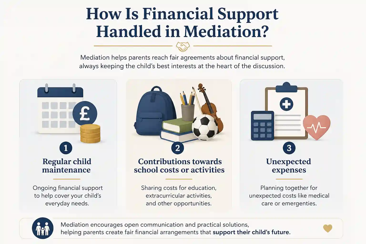 How Is Financial Support Handled in Mediation Caernarfon